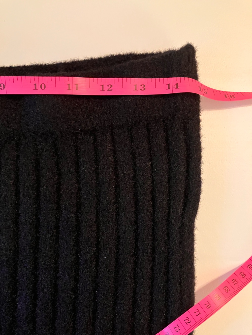 Aerie Ribbed Pull-on Knit Midi Skirt Western Bohemian Small - Picture 9 of 13
